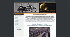 Desktop Screenshot of motoexportusa.com